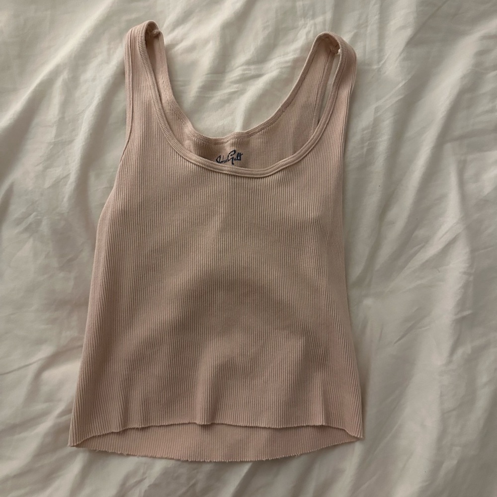 NEVER WORN Brandy Melville light pink tank